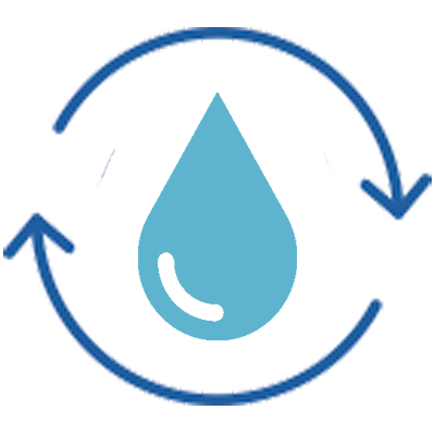 Water reuse rate